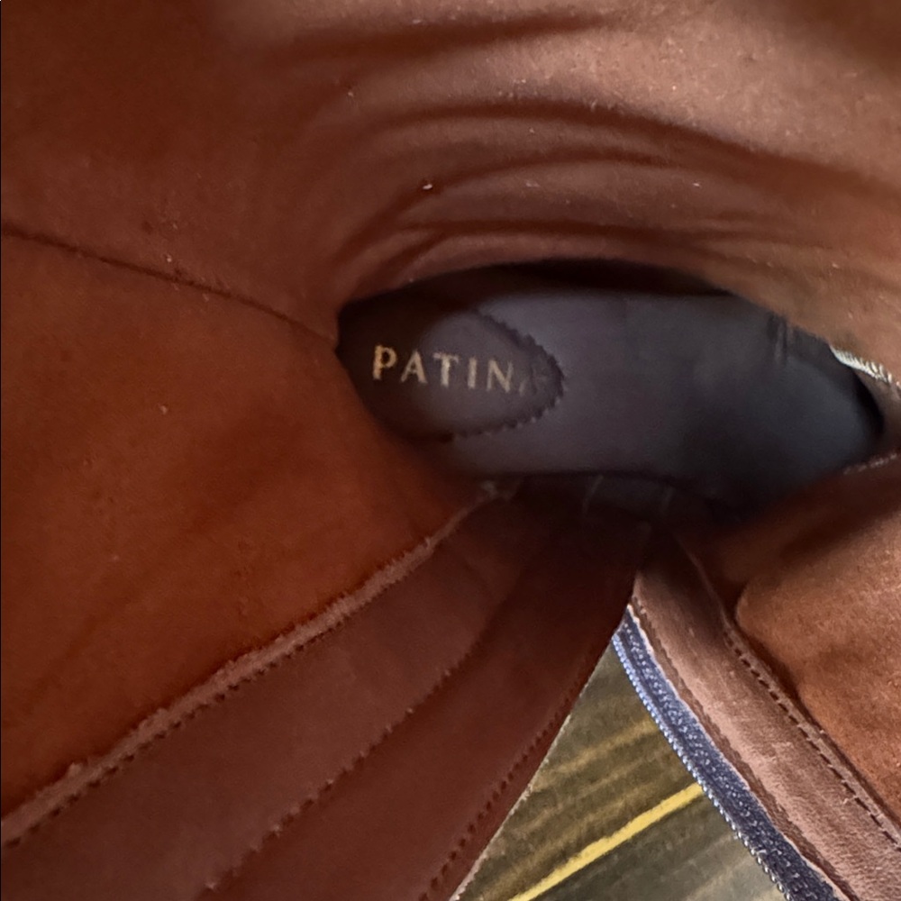 Portland Leather Tan Knee-High Boots - Picture 11 of 14